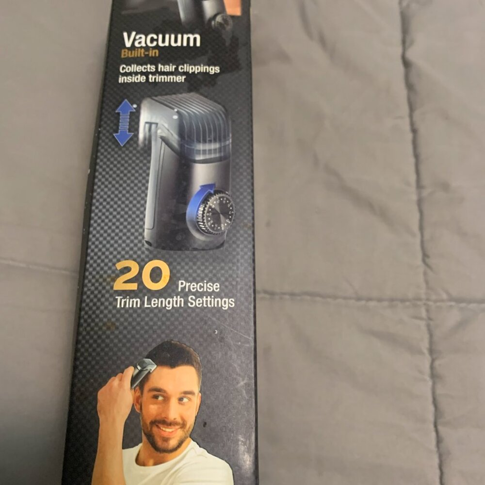Bell + Howell Vacutrim Rechargeable Hair Trimmer - Picture 3 of 5